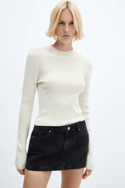 Minifalda denim tiro bajo de Mango en Shorts para argentina