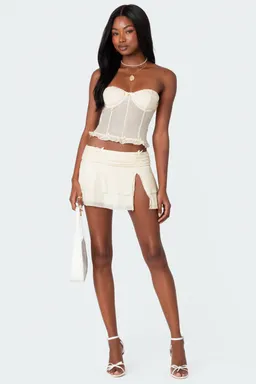 Corset jojo malla transparente de Edikted en Tops para argentina