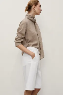 Jorts jean corte recto de Mango en Pantalones para argentina
