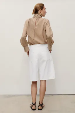 Jorts jean corte recto de Mango en Pantalones para argentina