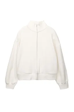 Buzo cremallera cropped de Pull&Bear en Buzos y Sweaters para argentina