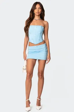Corset lucinda detalle moño de Edikted en Tops para argentina