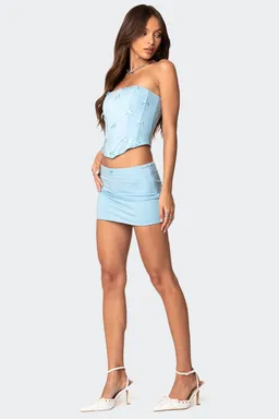 Corset lucinda detalle moño de Edikted en Tops para argentina