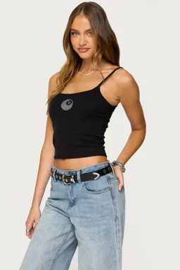 Musculosa mágica con strass de Edikted en Tops para argentina