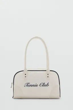 Bolso hombro mensaje estampado de Mango en Bolsos y Carteras para argentina