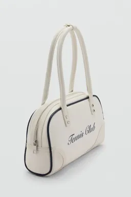 Bolso hombro mensaje estampado de Mango en Bolsos y Carteras para argentina