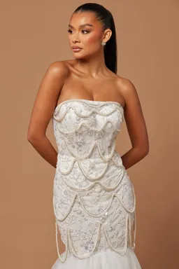 Vestido blanco de Fashion Nova en Vestidos para argentina