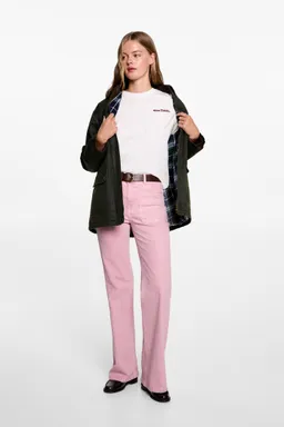 Remera estampada algodón de Mango Teen en Remeras para argentina