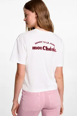 Remera estampada algodón de Mango Teen en Remeras para argentina