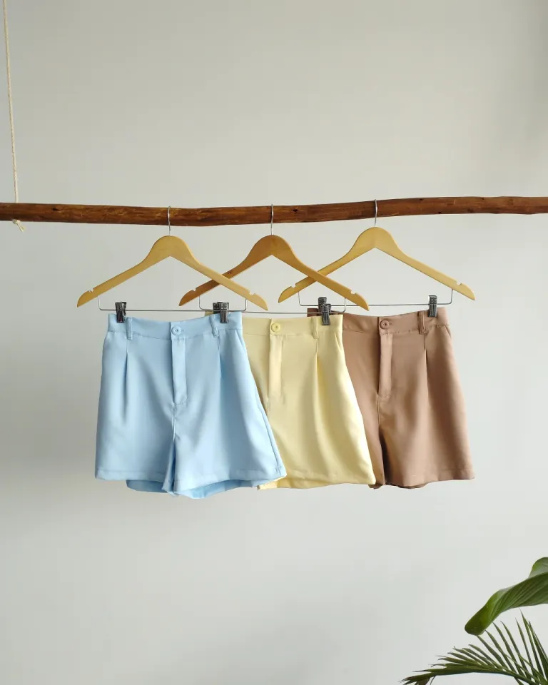 Shorts sastre elástico para mujer, diseño versátil y cómodo para diferentes estilos de Lemmon en Shorts para argentina
