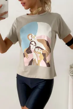 Remera Estampada Mujer de Benka en Remeras para argentina