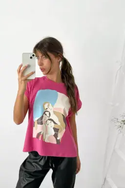Remera Estampada Mujer de Benka en Remeras para argentina