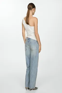 Jeans rectos tiro bajo de Mango en Pantalones para argentina
