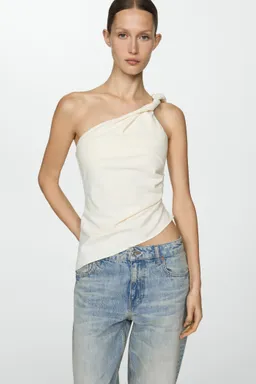 Jeans rectos tiro bajo de Mango en Pantalones para argentina