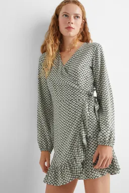 Vestido estampado volantes de Mango Teen en Vestidos para argentina