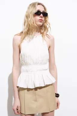 Top halter fruncido de Mango en Tops para argentina