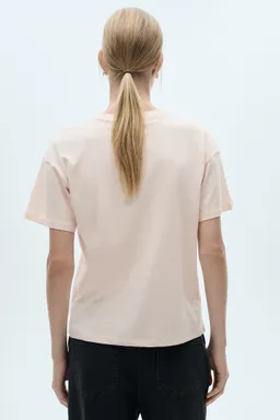 Remera algodón estampado floral de Mango en Remeras para argentina