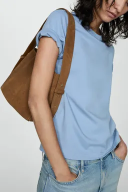 Remera algodón manga corta de Mango en Remeras para argentina