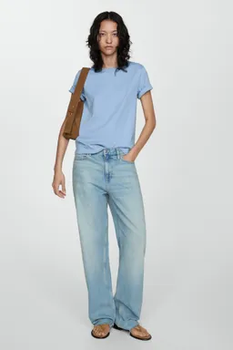 Remera algodón manga corta de Mango en Remeras para argentina