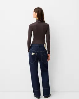 Body manga larga cuello alto de Bershka en Bodies para argentina