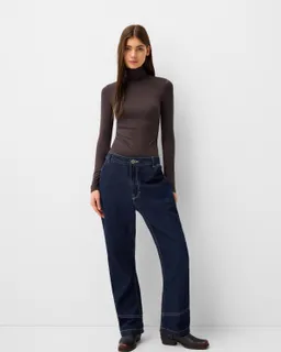 Body manga larga cuello alto de Bershka en Bodies para argentina