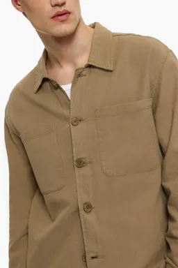 Sobrecamisa denim rústica de Lefties en Camisas para argentina