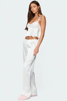 Pantalón izabella efecto satén de Edikted en Pijamas y Sleepwear para argentina