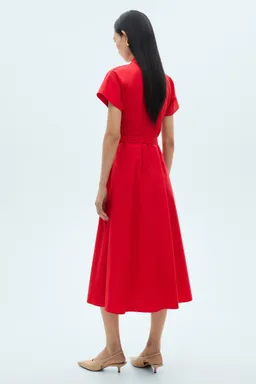 Vestido pliegues lazo de Mango en Vestidos para argentina