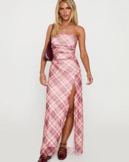 Maxi vestido katara strapless multi de Princess Polly en Vestidos para argentina