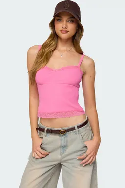 Musculosa mireille encaje de Edikted en Tops para argentina