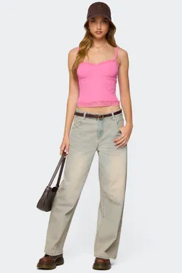 Musculosa mireille encaje de Edikted en Tops para argentina
