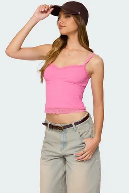 Musculosa mireille encaje de Edikted en Tops para argentina