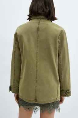 Sobrecamisa algodón bolsillos de Mango en Camisas para argentina