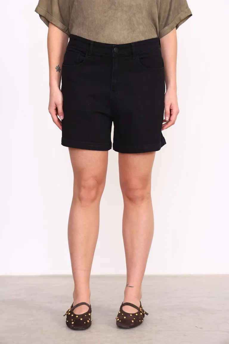 Pantalones cortos de gabardina de cinco bolsillos para mujer de Yagmour en Shorts para argentina