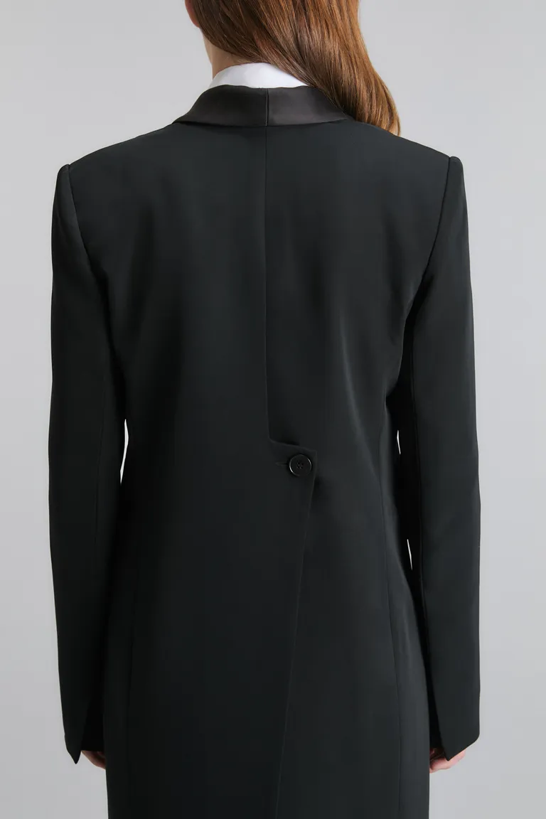Chaqueta estilo frac de corte regular y largo por debajo de las rodillas de Kosiuko en Chaquetas para argentina