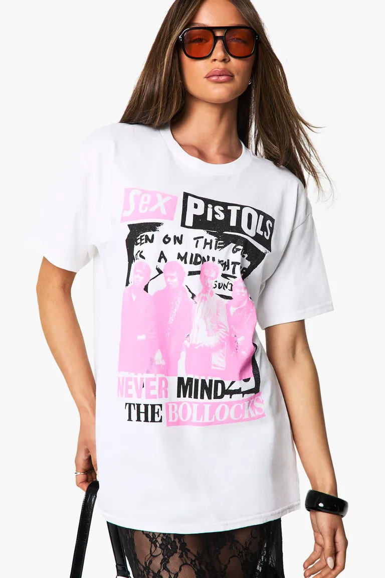 Remera oversize sex pistols de Boohoo en Remeras para argentina