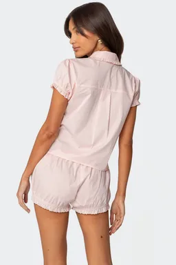 Camisa lona entallada de Edikted en Blusas para argentina