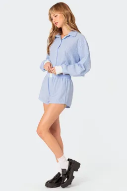 Camisa lea corta abotonada de Edikted en Camisas para argentina