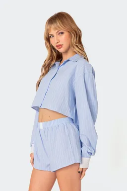 Camisa lea corta abotonada de Edikted en Camisas para argentina