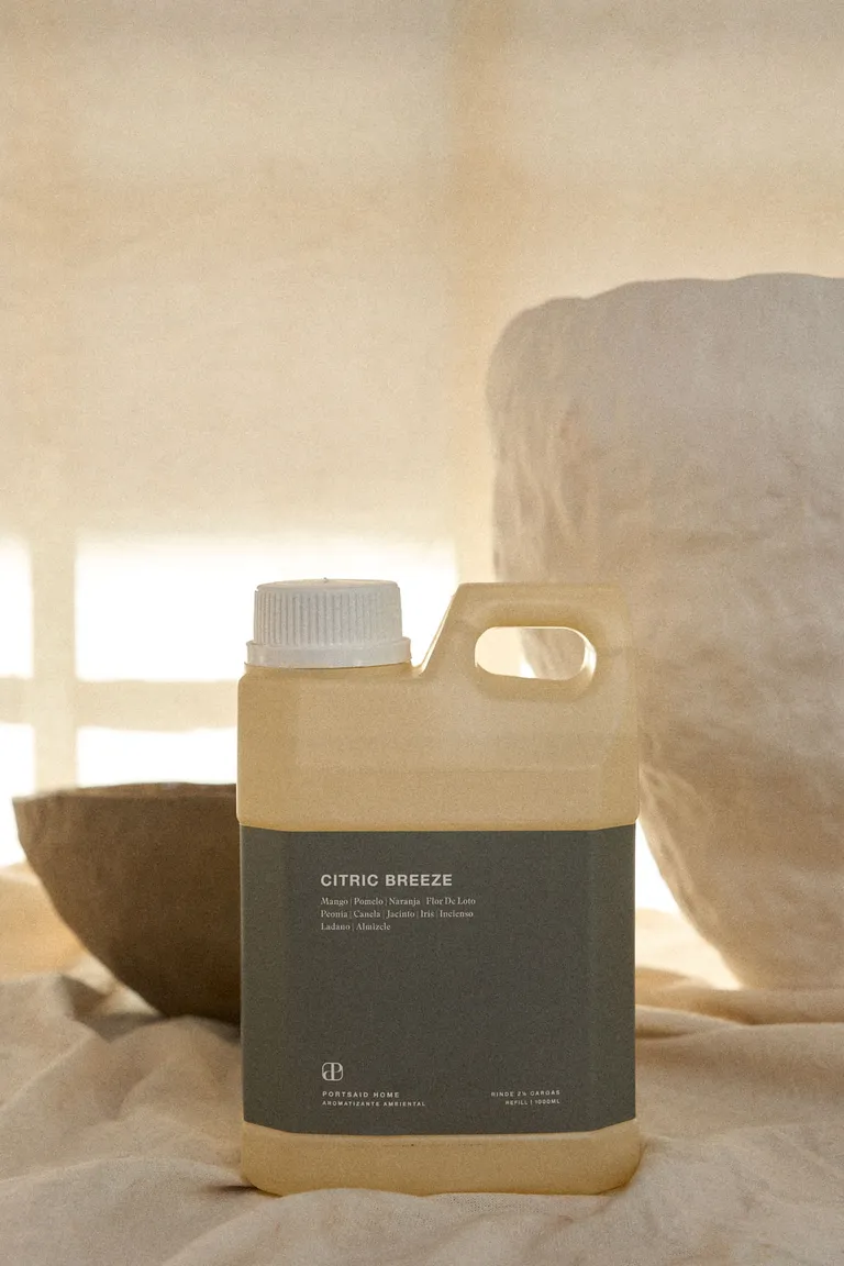 Repuesto de fragancia para hogar con notas de mango, pomelo y naranja 1L de Portsaid en Fragancias para argentina