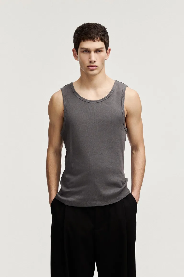 Musculosa rib de Pull&Bear en Remeras y Polos para argentina