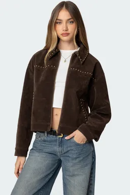 Campera gamuza sintética memphis de Edikted en Chaquetas para argentina