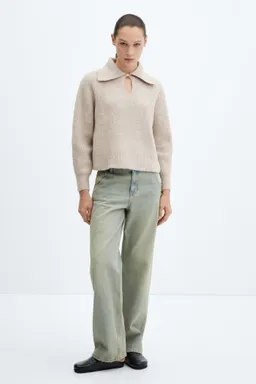 Sweater con solapa de Mango en Buzos y Sweaters para argentina