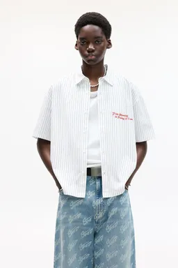 Camisa rayas manga corta stwd de Pull&Bear en Camisas para argentina
