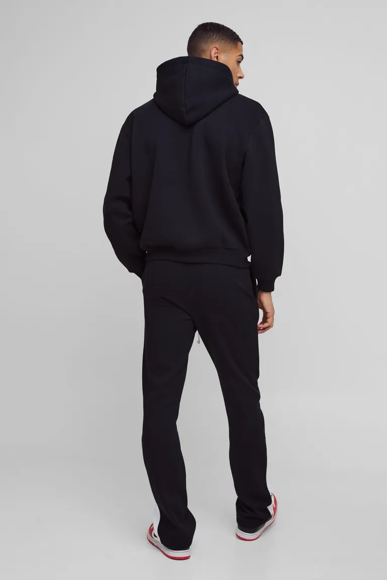Buzo oversized con cremallera y graffiti de Boohooman en Buzos y Sweaters para argentina