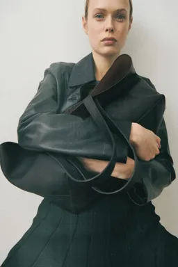 Bolso shopper grande piel de Mango en Bolsos y Carteras para argentina