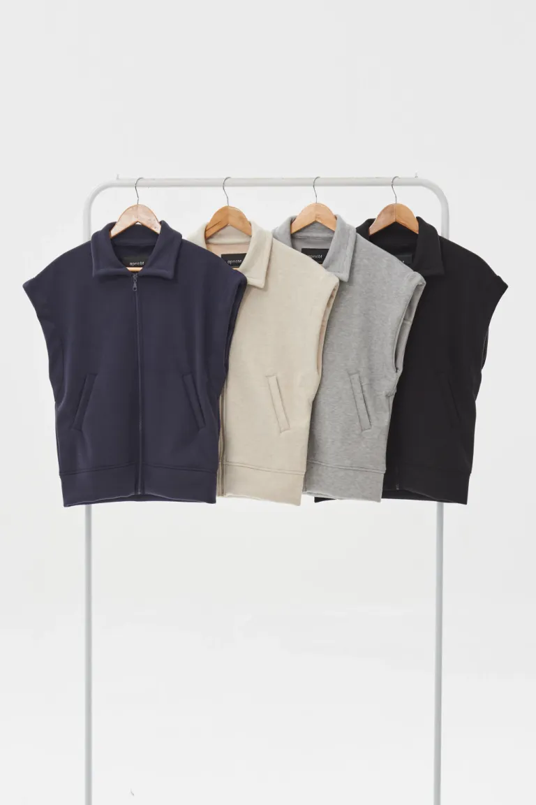 Chaleco de lana blanco edimburgo - Prenda de abrigo elegante y versátil para dama de Apricot en Chalecos para argentina