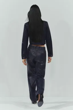 Cazadora denim estructurada foil de Mango en Chaquetas para argentina