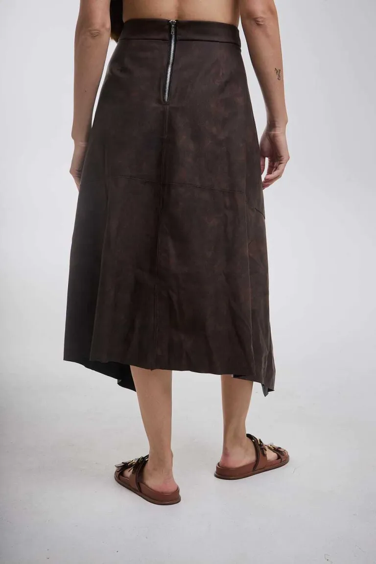 Falda irregular vintage de Belle en Faldas para argentina