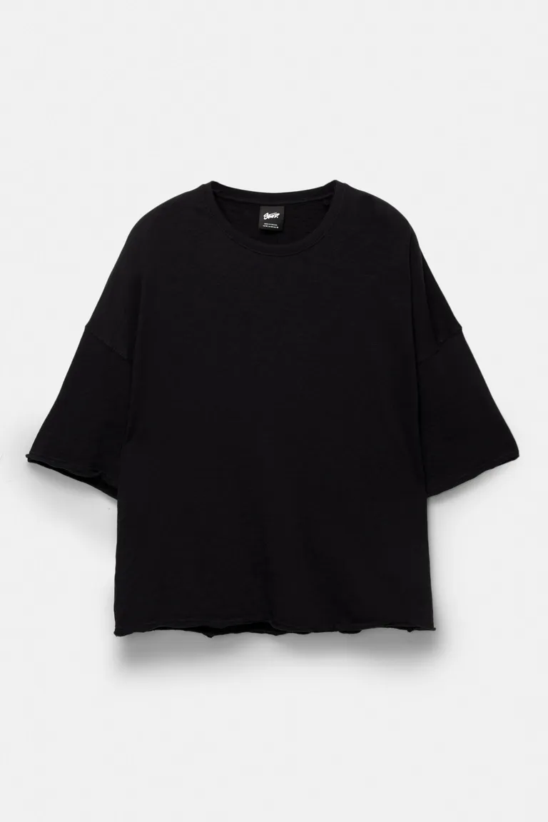 Camiseta boxy manga corta stwd de Pull&Bear en Remeras y Polos para argentina
